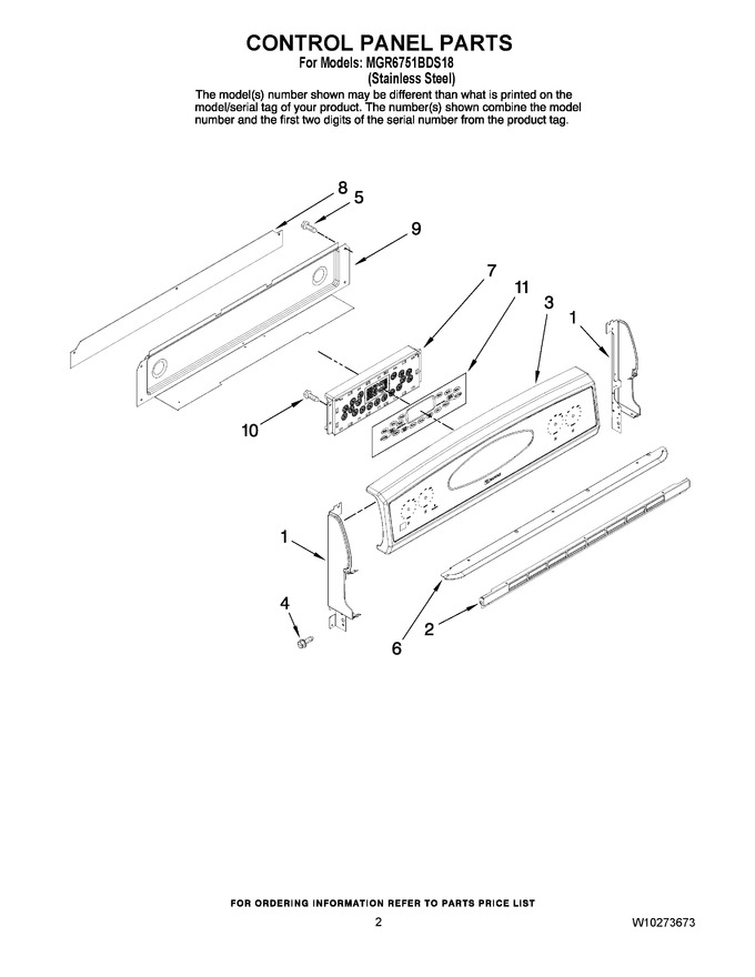 Diagram for MGR6751BDS18