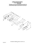 Diagram for 05 - Upper Door Parts