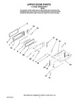 Diagram for 05 - Upper Door Parts