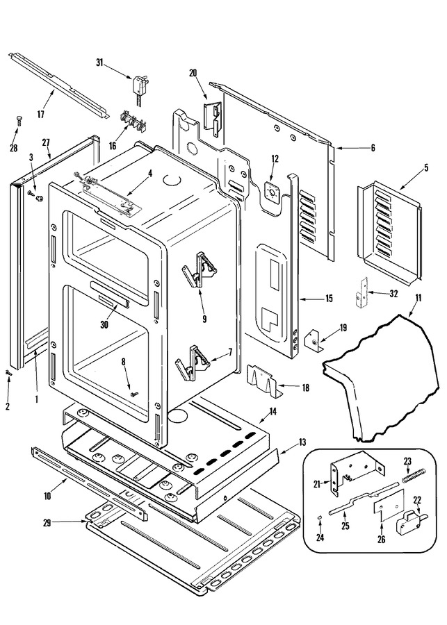 Diagram for MGR6775ADW
