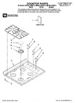 Diagram for 01 - Cooktop Parts