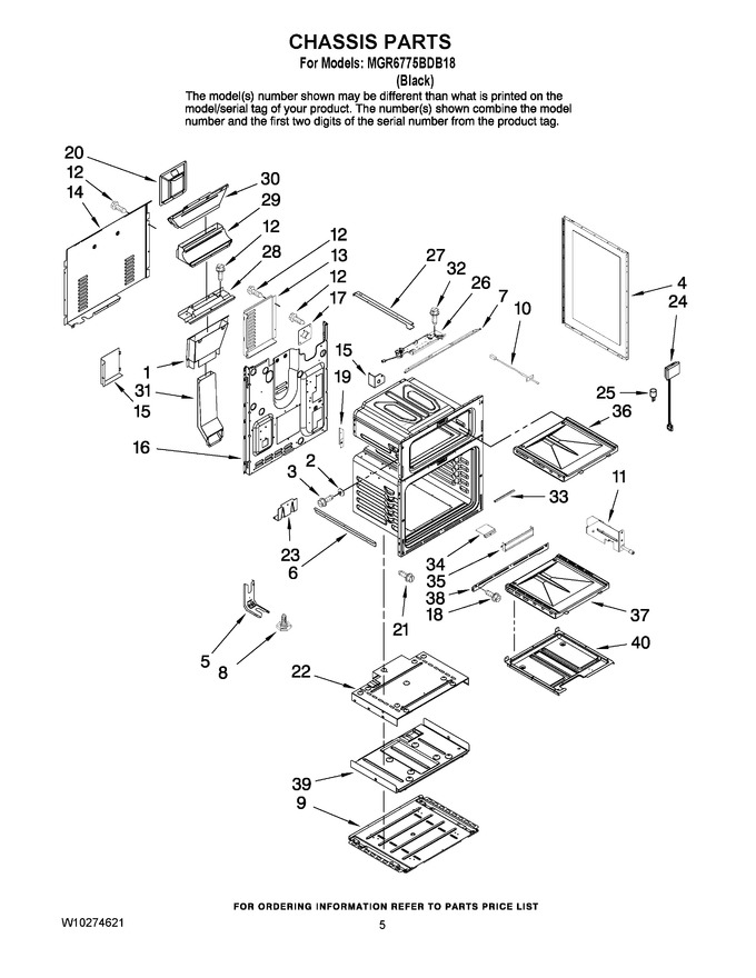 Diagram for MGR6775BDB18