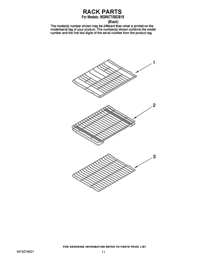 Diagram for MGR6775BDB18