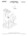 Diagram for 01 - Cooktop Parts