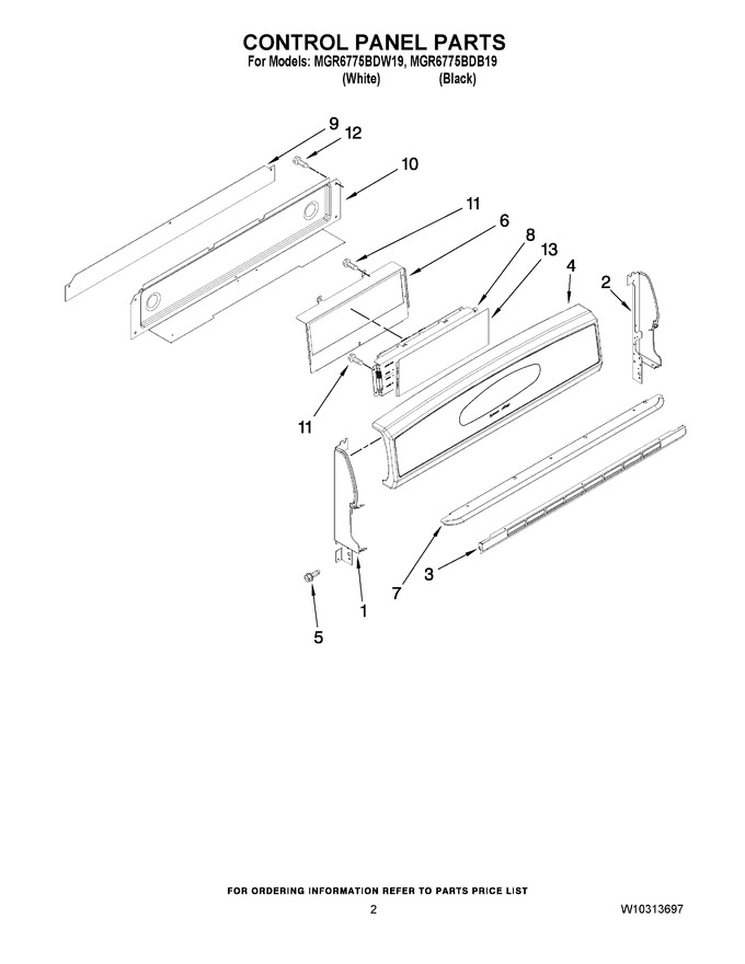 Diagram for MGR6775BDB19