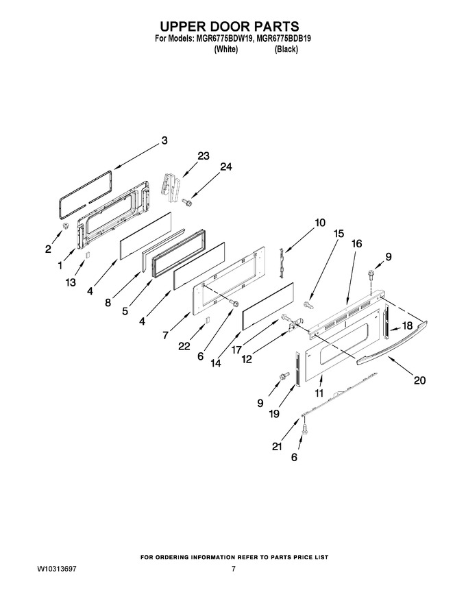Diagram for MGR6775BDW19