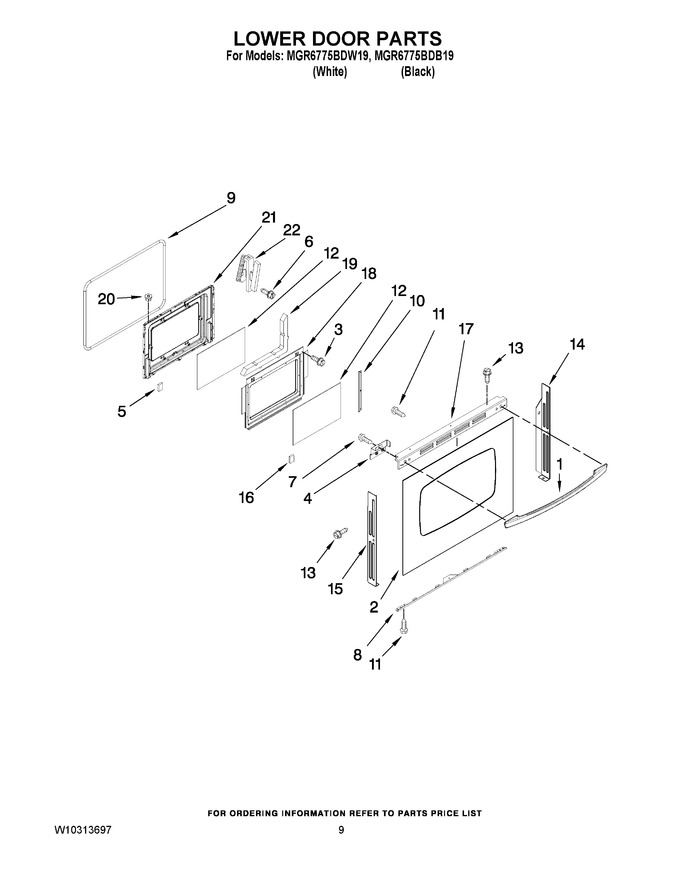 Diagram for MGR6775BDW19