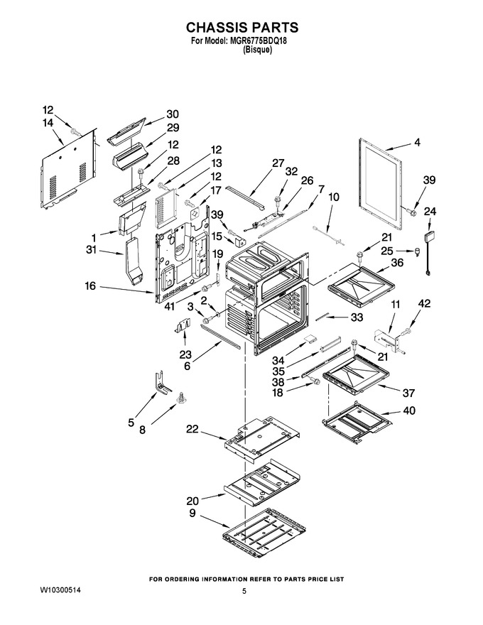 Diagram for MGR6775BDQ18