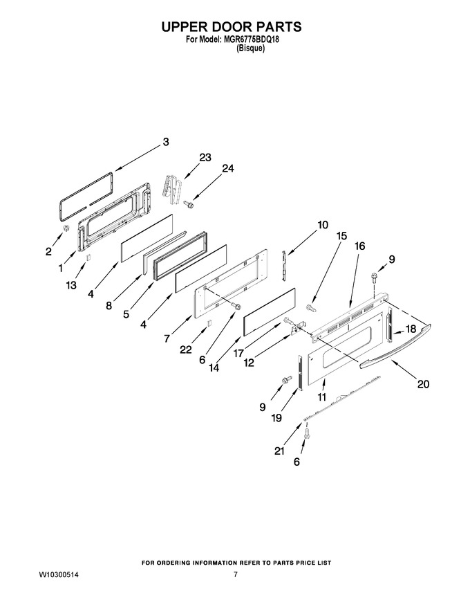 Diagram for MGR6775BDQ18