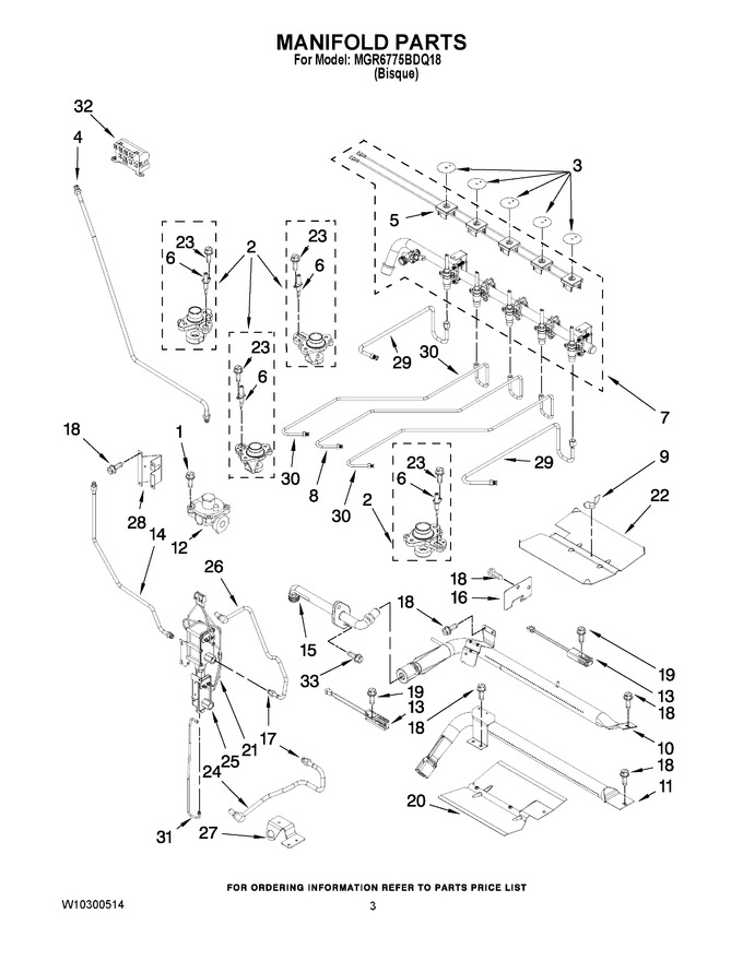 Diagram for MGR6775BDQ18