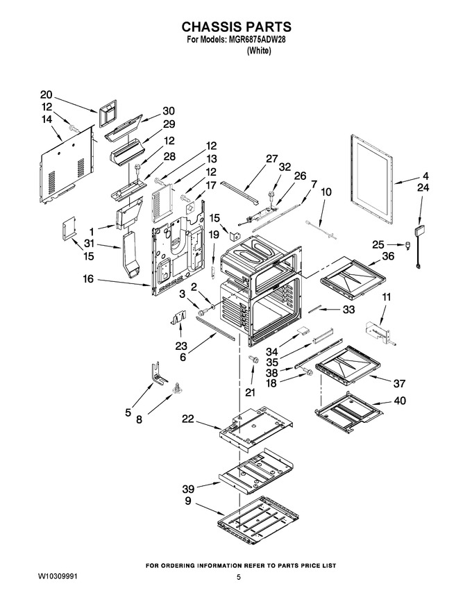 Diagram for MGR6875ADW28