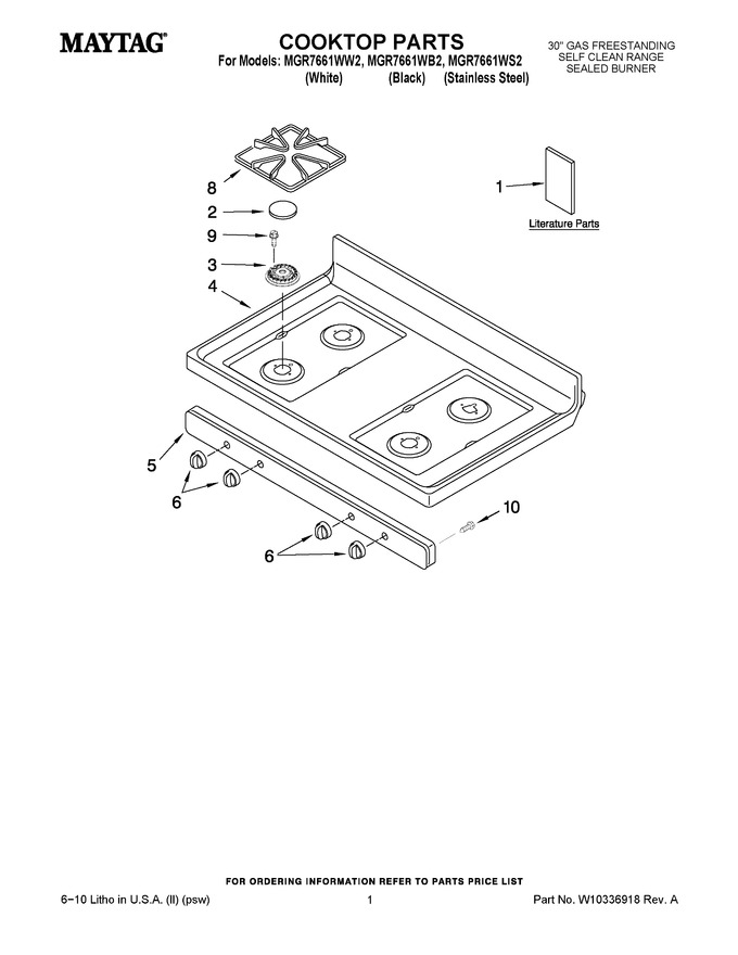 Diagram for MGR7661WB2