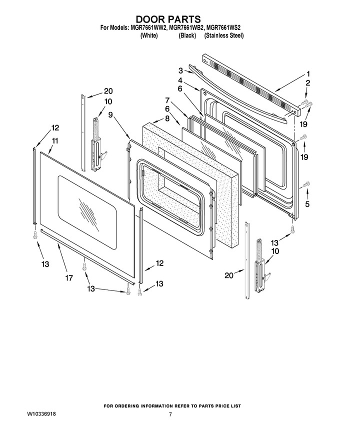 Diagram for MGR7661WB2