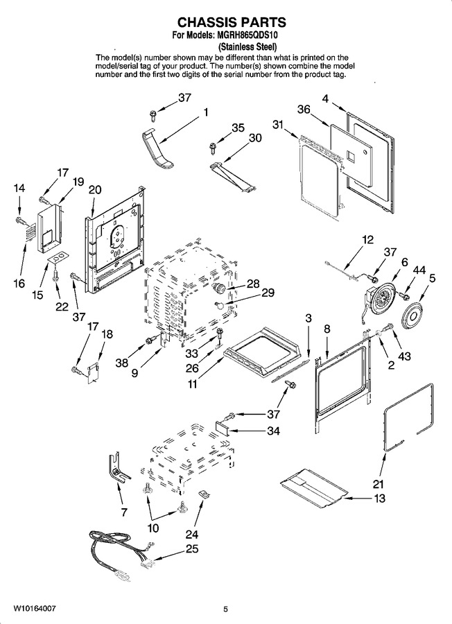 Diagram for MGRH865QDS10
