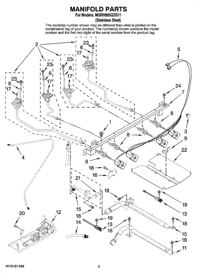 Diagram for MGRH865QDS11