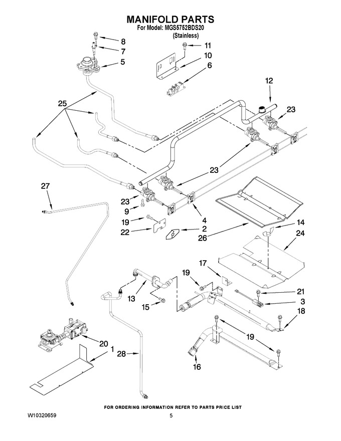 Diagram for MGS5752BDS20