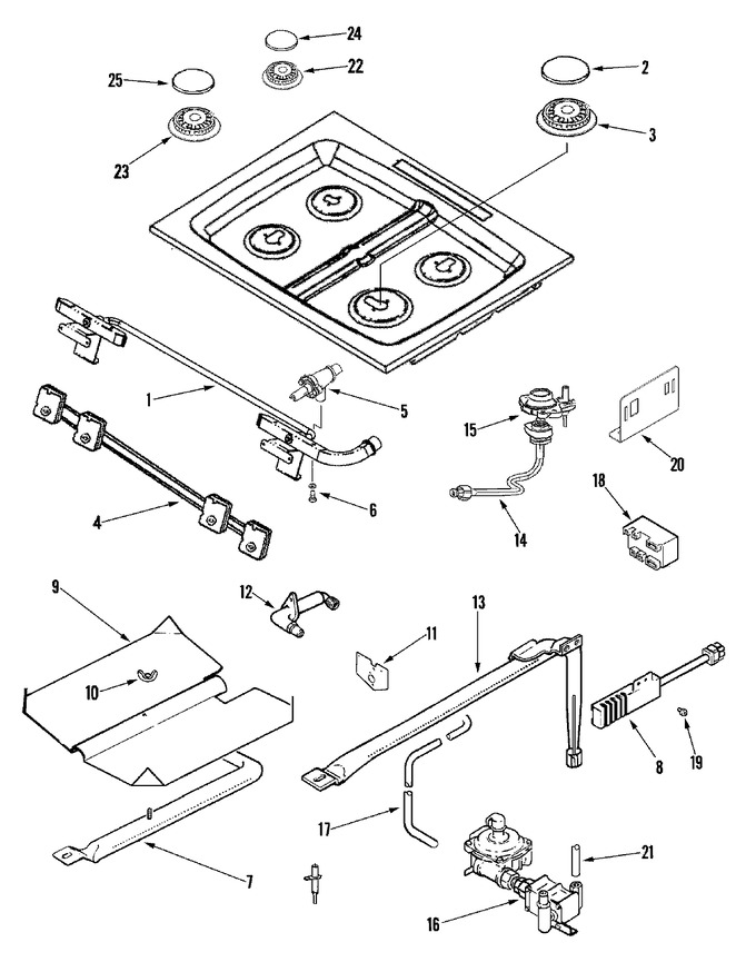 Diagram for MGS5775BDB