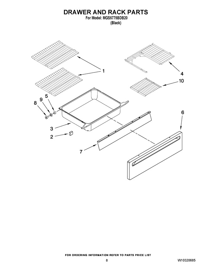 Diagram for MGS5775BDB20