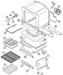 Diagram for 04 - Oven/base
