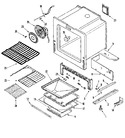 Diagram for 05 - Oven/base