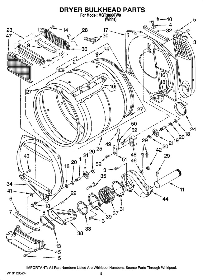 Diagram for MGT3800TW0