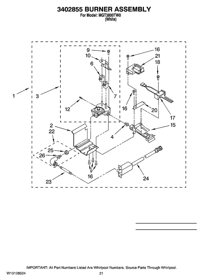 Diagram for MGT3800TW0