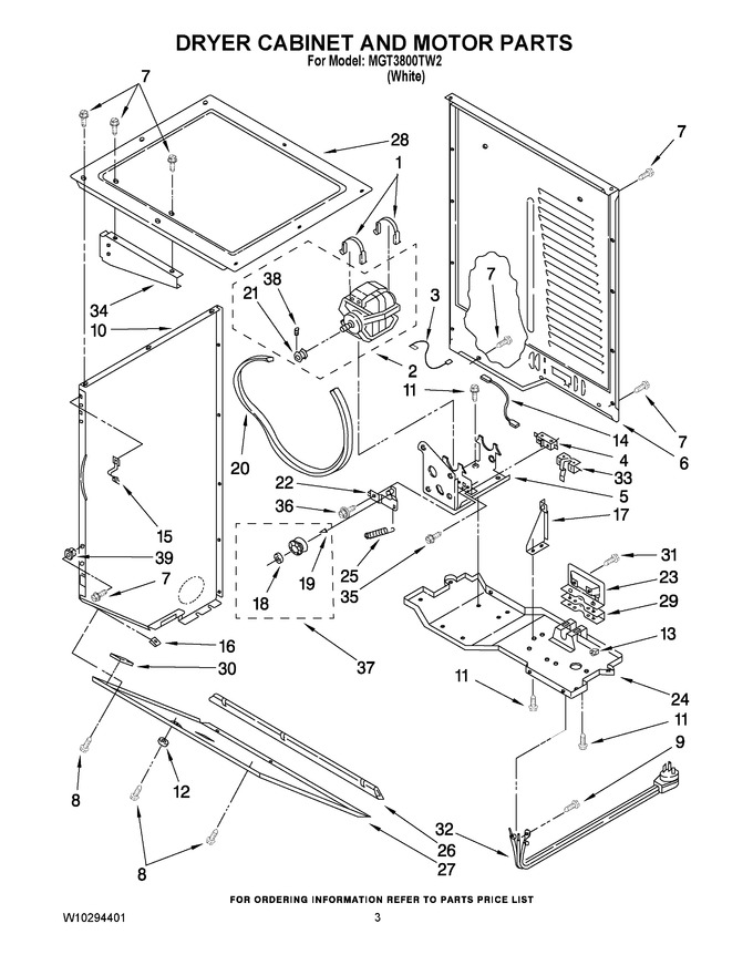 Diagram for MGT3800TW2