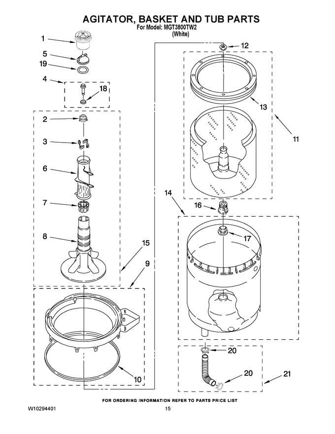 Diagram for MGT3800TW2