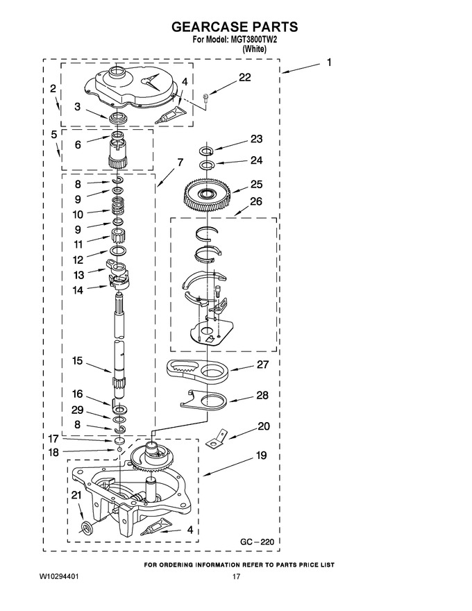 Diagram for MGT3800TW2