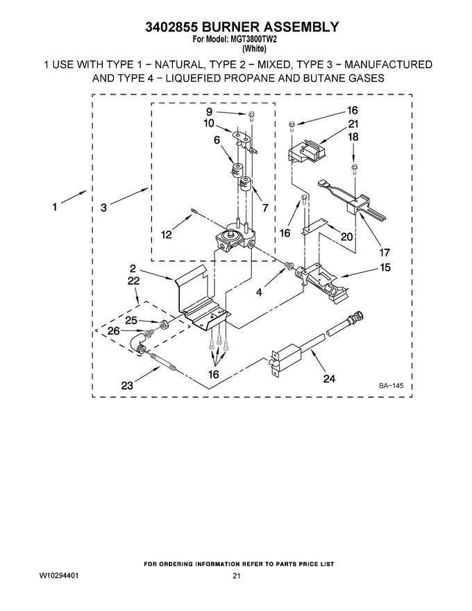 Diagram for MGT3800TW2