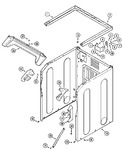 Diagram for 04 - Cabinet-front (lower)