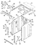 Diagram for 03 - Cabinet-front (washer)