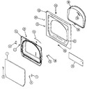 Diagram for 09 - Door (dryer)