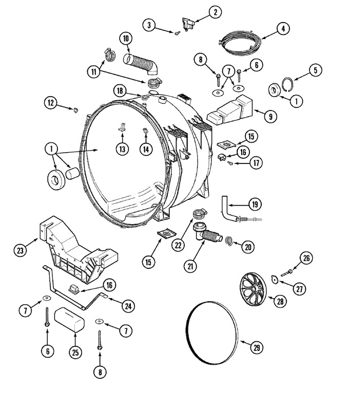 Diagram for MLG2000AXW