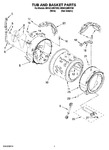 Diagram for 05 - Tub And Basket Parts