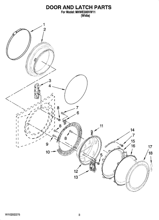 Diagram for MHWE300VW11