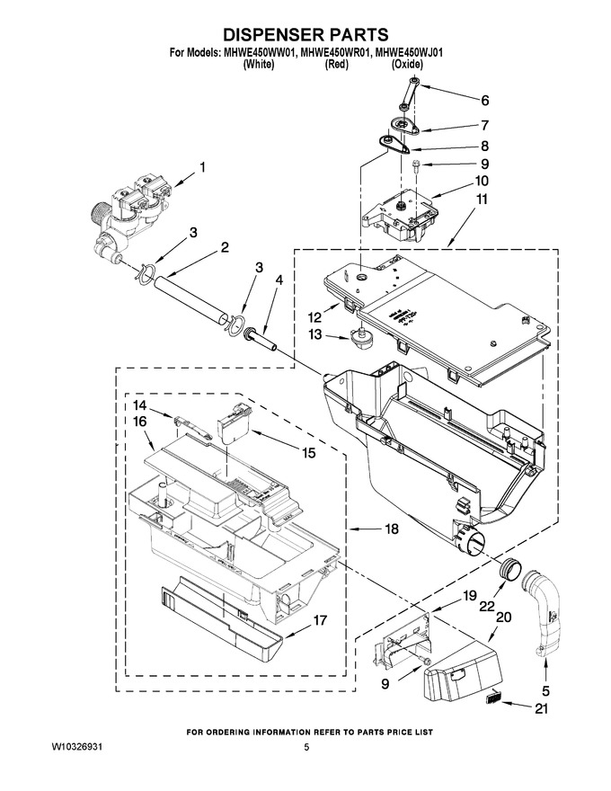 Diagram for MHWE450WJ01