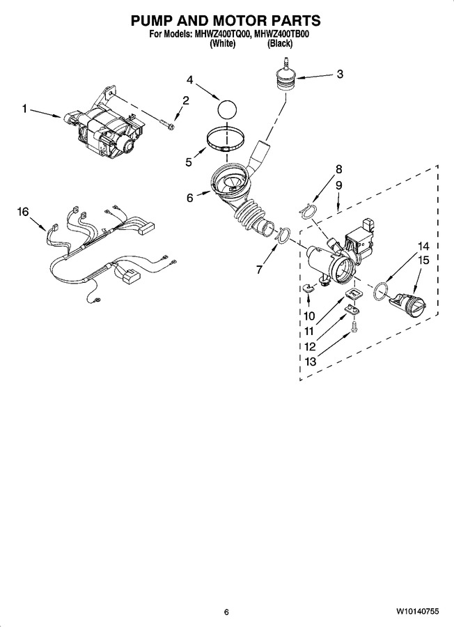 Diagram for MHWZ400TQ00