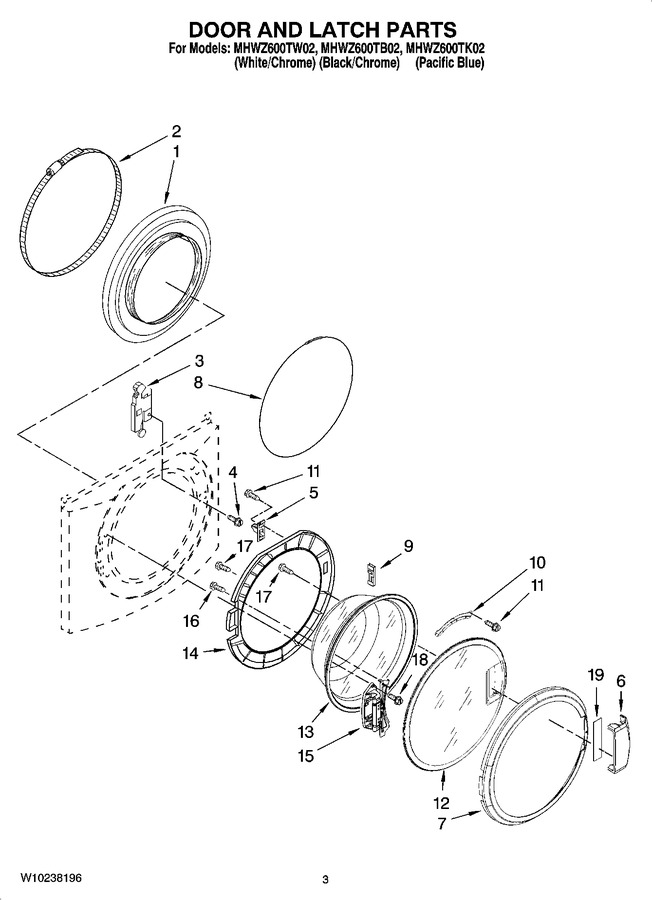 Diagram for MHWZ600TB02