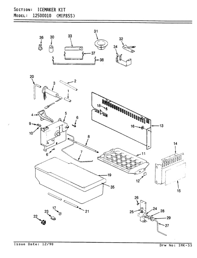 Diagram for MIP85S