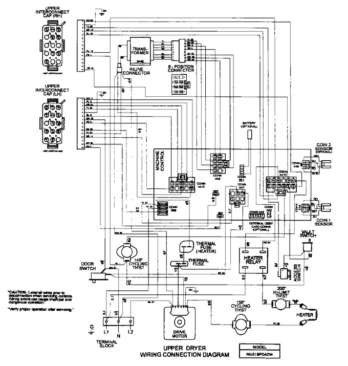 Diagram for MLE19PDAZW