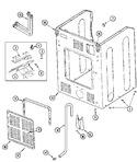 Diagram for 04 - Cabinet-rear (dryer)