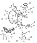 Diagram for 11 - Outer Tub & Motor (washer)