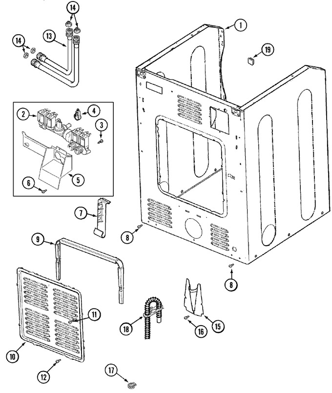 Diagram for MLE2000AZW