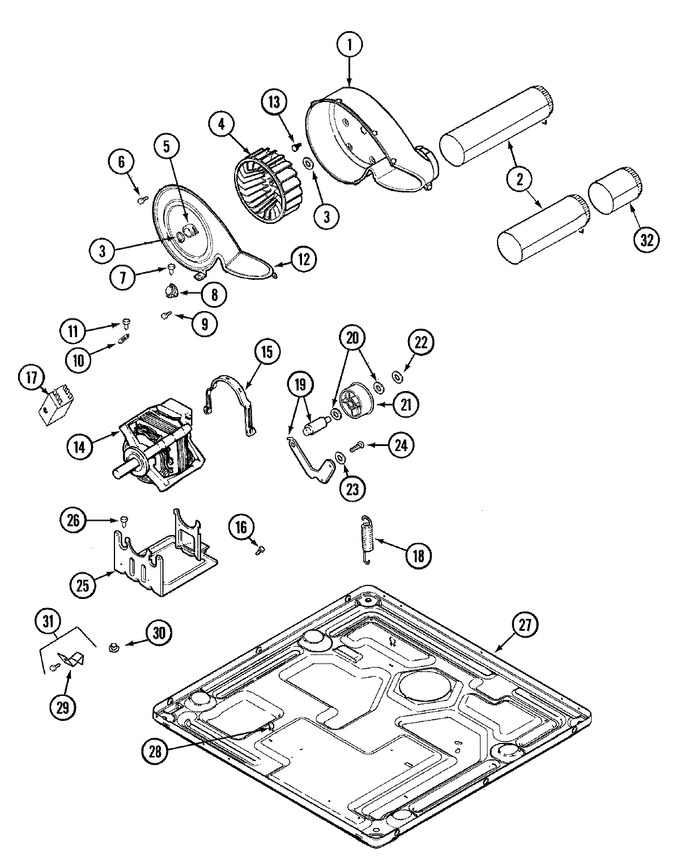 Diagram for MLE2000AZW