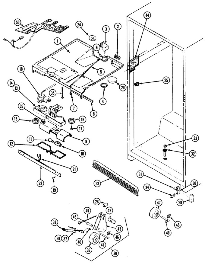 Diagram for RTD1700CAE (BOM: DH31C)