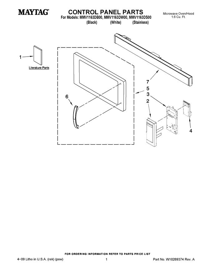 Diagram for MMV1163DW00