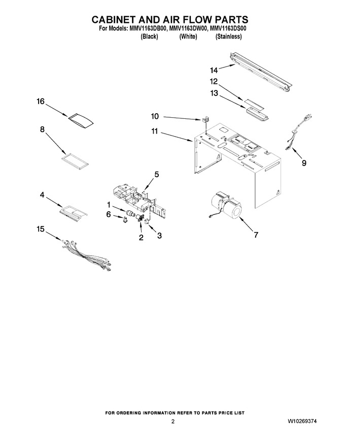 Diagram for MMV1163DW00