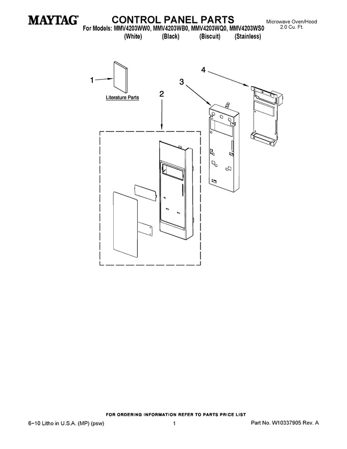 Diagram for MMV4203WB0