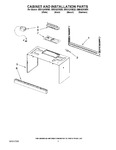 Diagram for 06 - Cabinet And Installation Parts